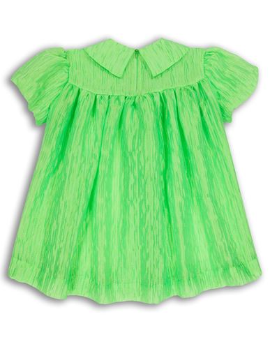 Kid Girl Kids' dress Green Size 12 Polyester, Polyamide
