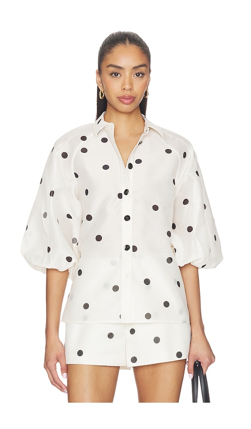 Alexis Cambridge Top in Ivory,Black. - M also in L