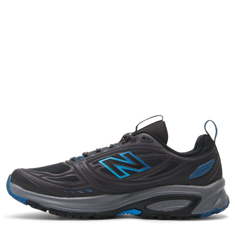 Men's Fresh Foam 410 V9 Trail Running Shoes (Black/Blue)