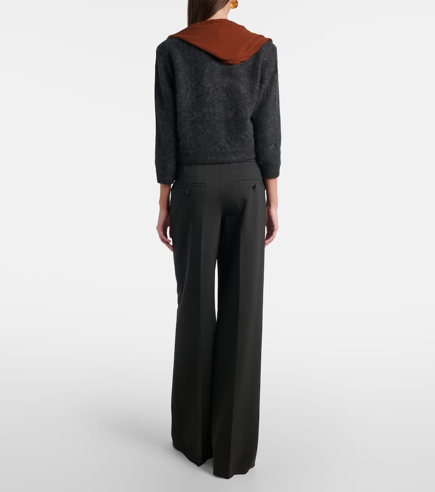 Emotional Essence jersey wide-leg pants