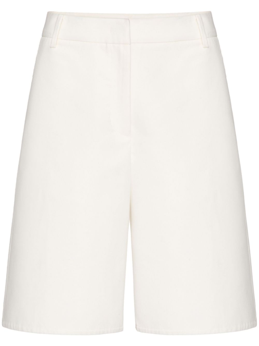 Vlogo silk shorts - White