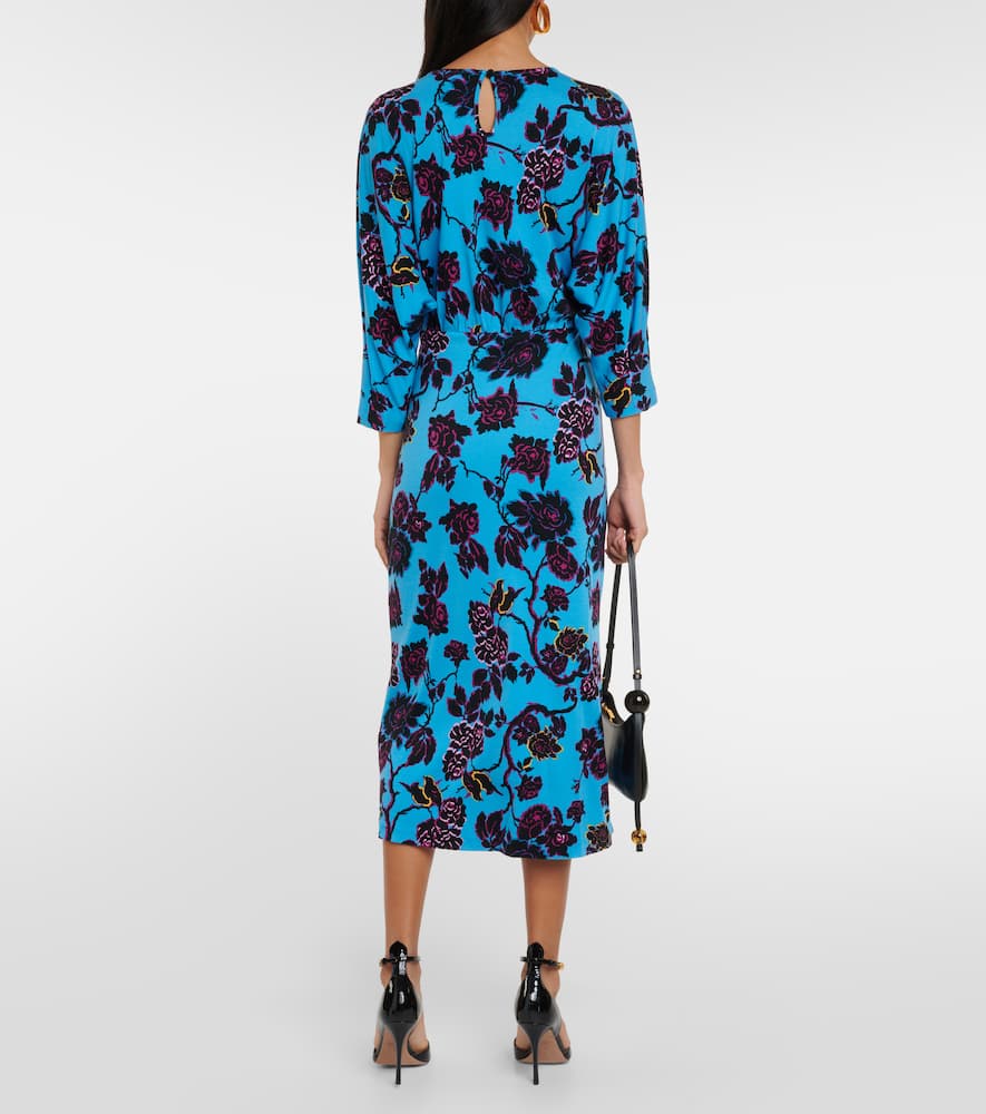 Diane von Furstenberg Chrisey floral midi dress