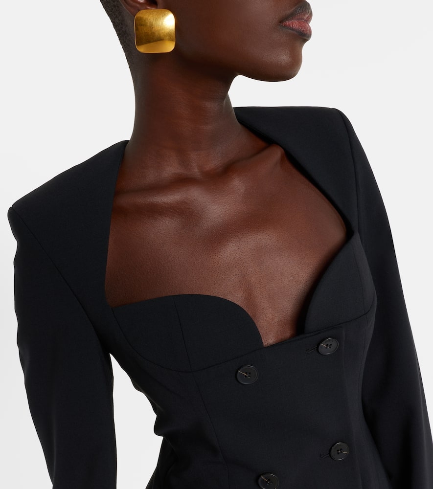 Double-breasted blazer dress