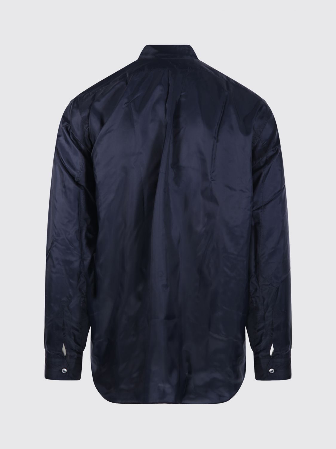 Button-down fitted shirt - Black