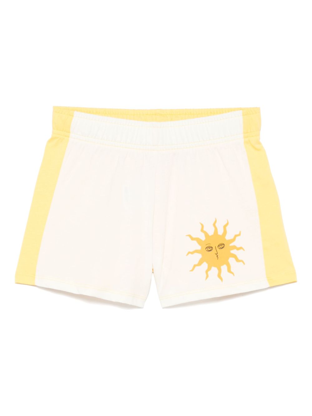 Mini Rodini sun-print shorts - Neutrals