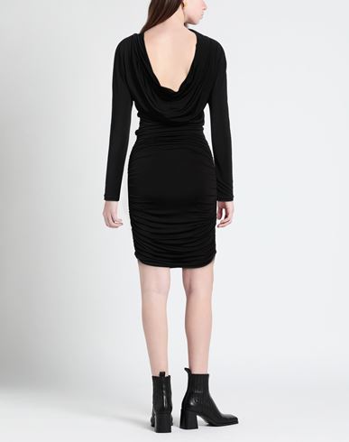 Woman Mini dress Black Size 4 Polyester, Elastane