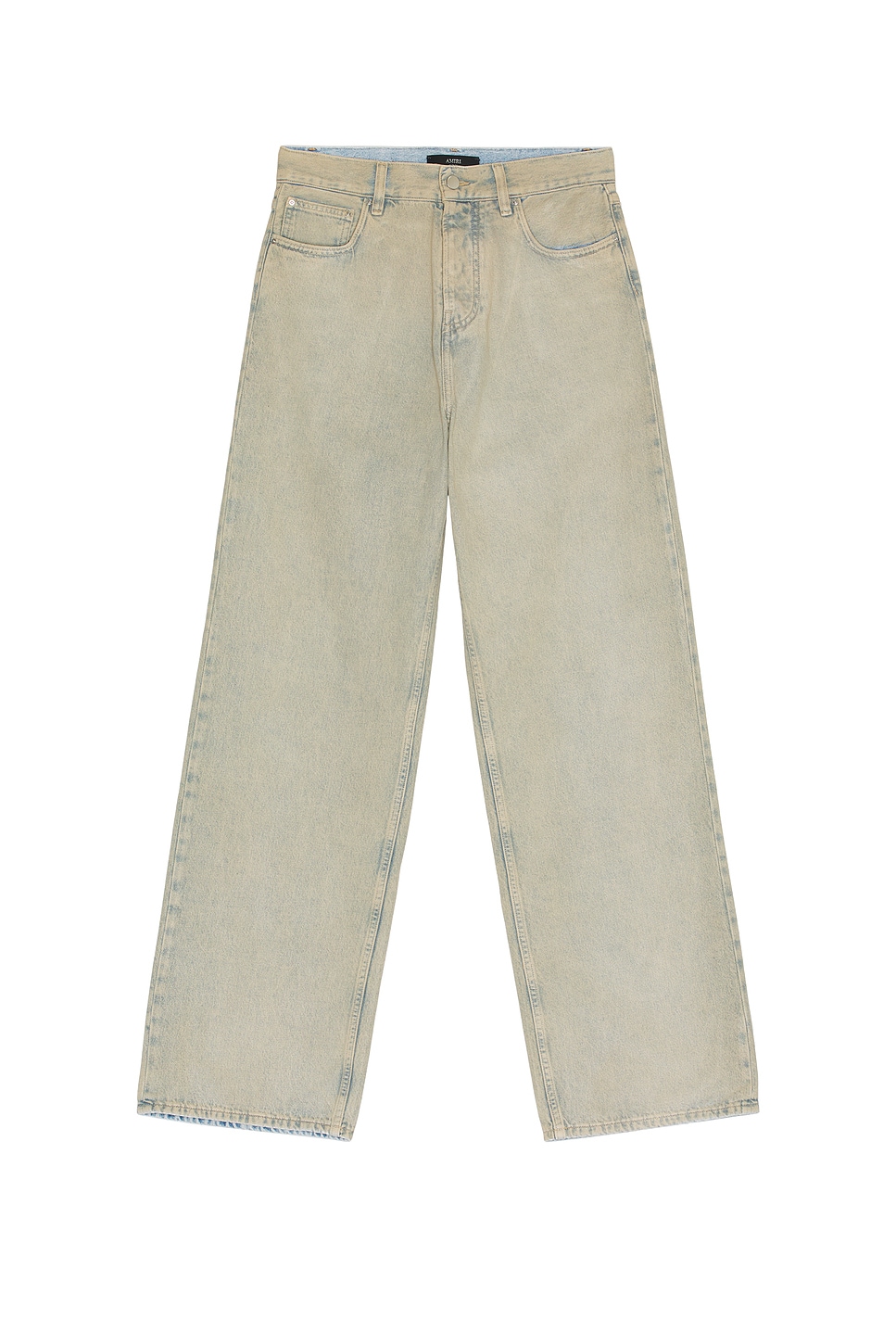 Amiri Washed Baggy Jean in Blue