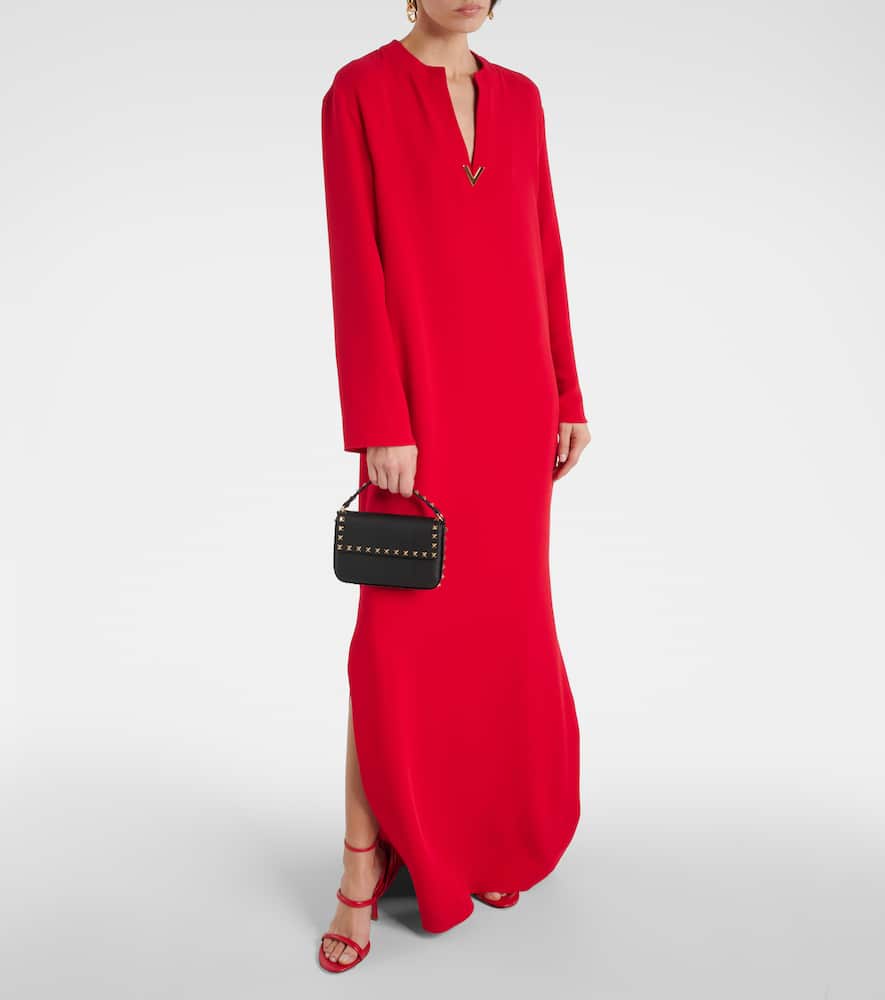 Silk gown