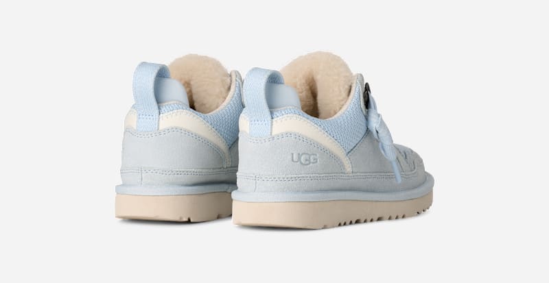 ® Kids' Lowmel Canvas/Suede/Recycled Materials Shoes in Sky Blue