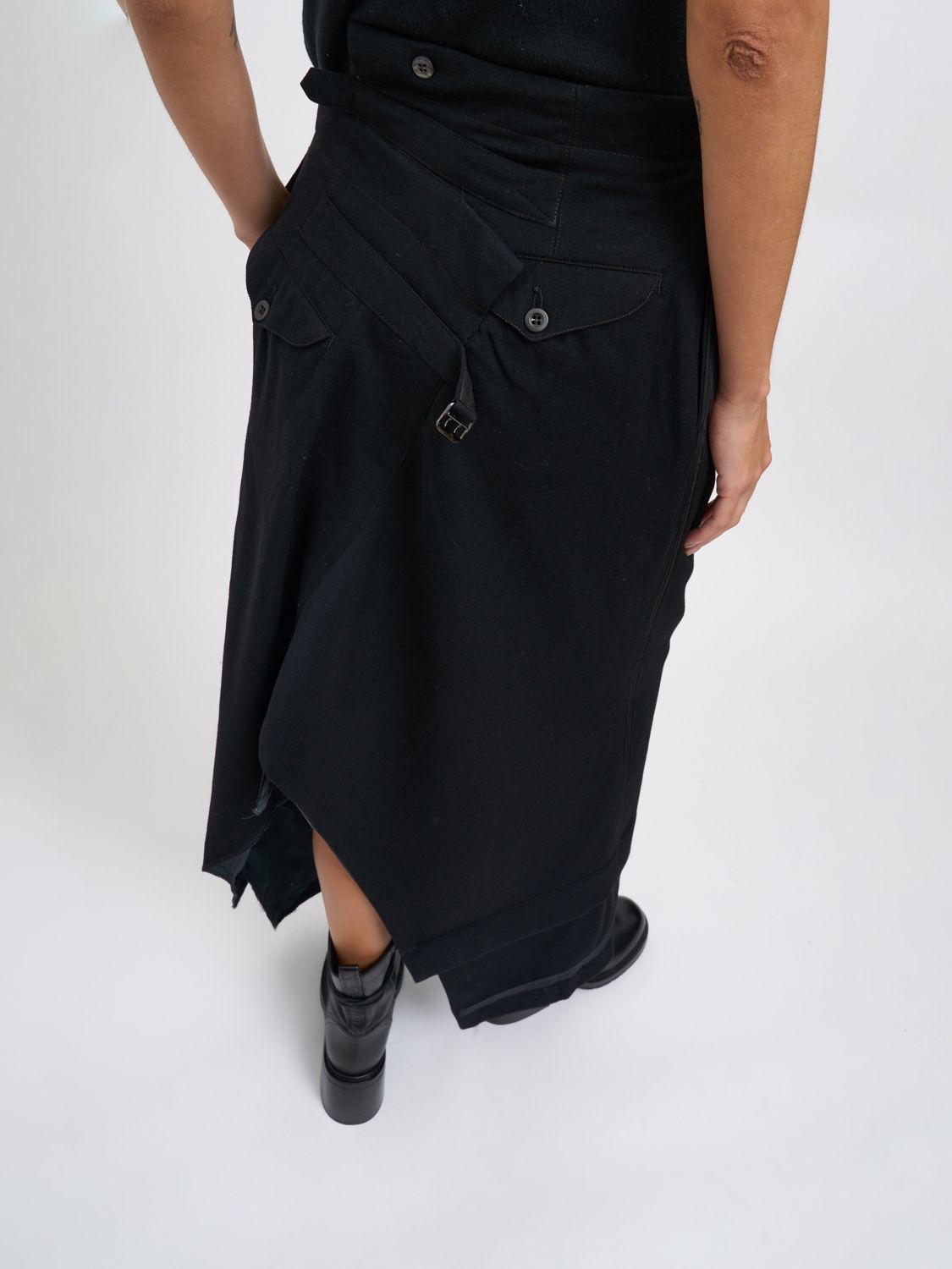 Skirt Woman color Black