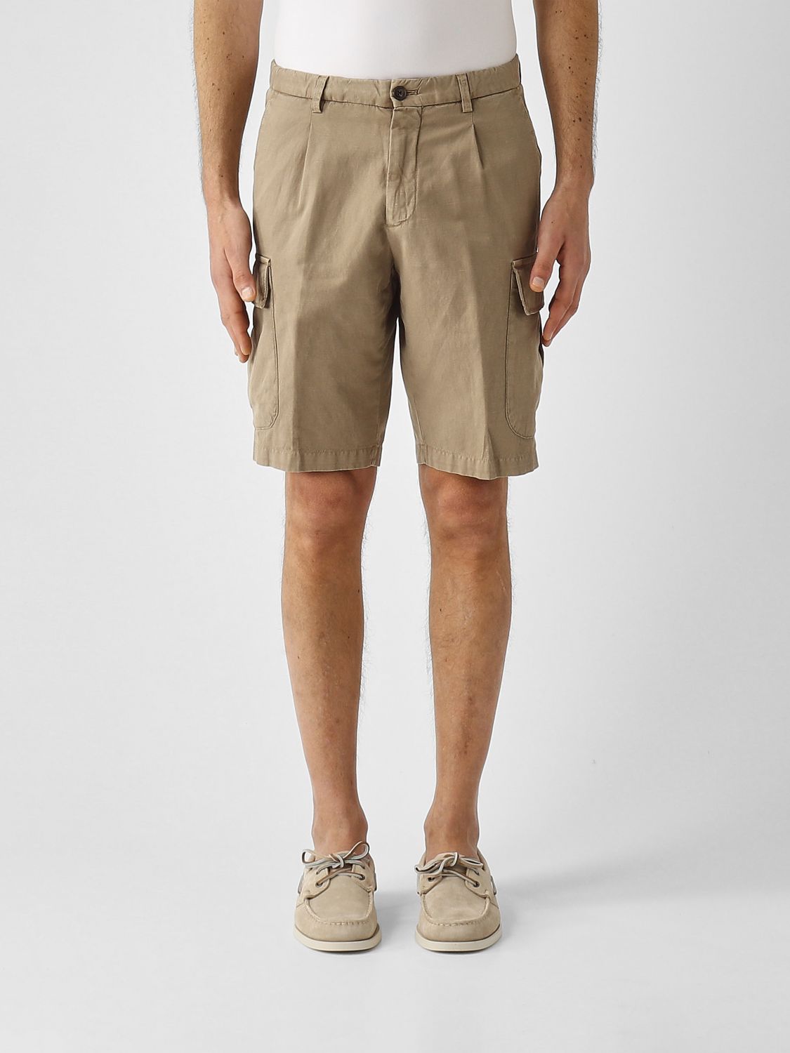 Shorts Men color Beige