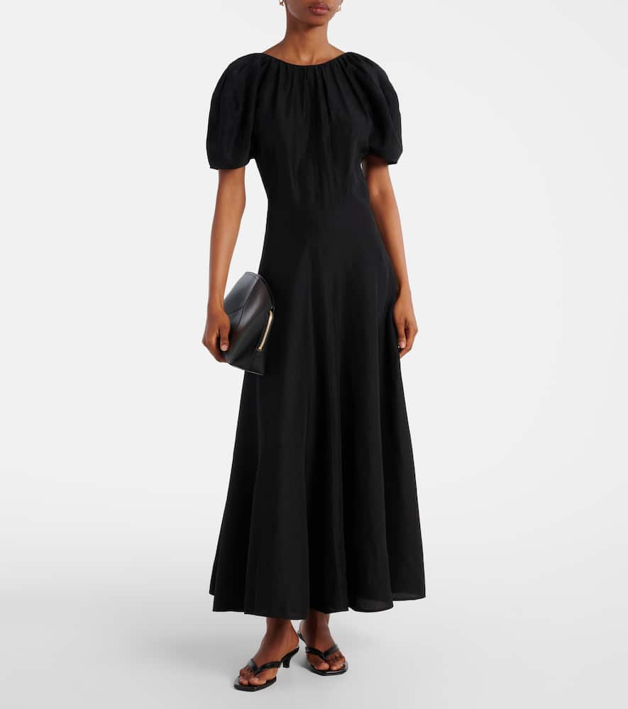 Jersey maxi dress