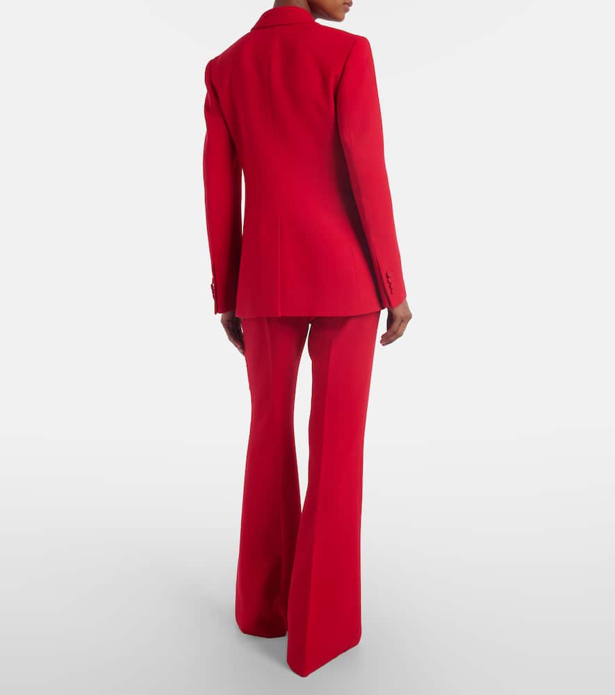 Rhein wool flared pants