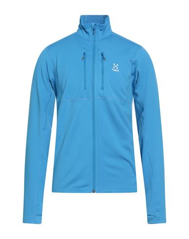 Haglöfs Man Sweatshirt Azure Size S Recycled polyester, Elastane
