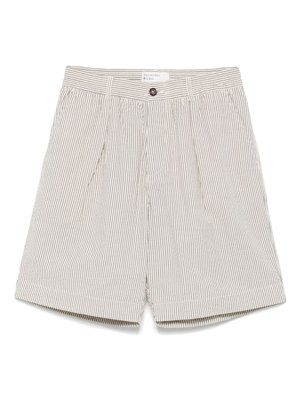 Universal Works pleated shorts - Grey