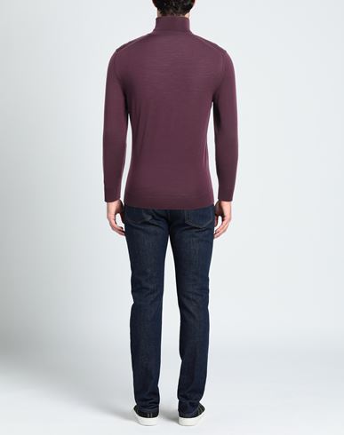 Modern Man Turtleneck Dark purple Size 40 Super 140s Wool