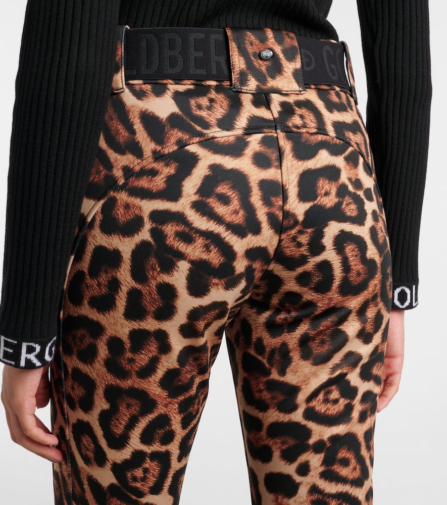 Minou leopard-print ski pants