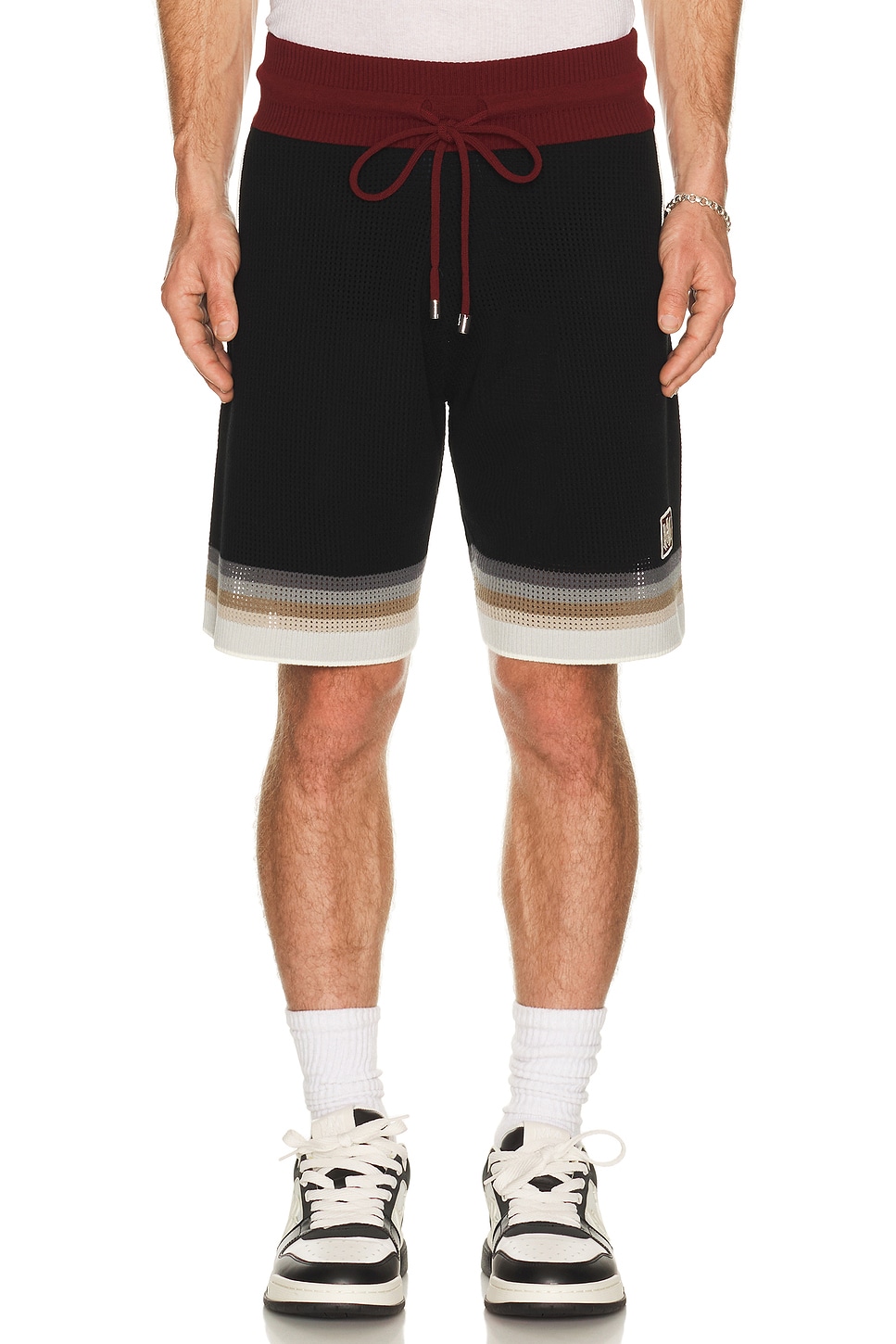 Amiri MA Sport Short in Black - Black. S also in