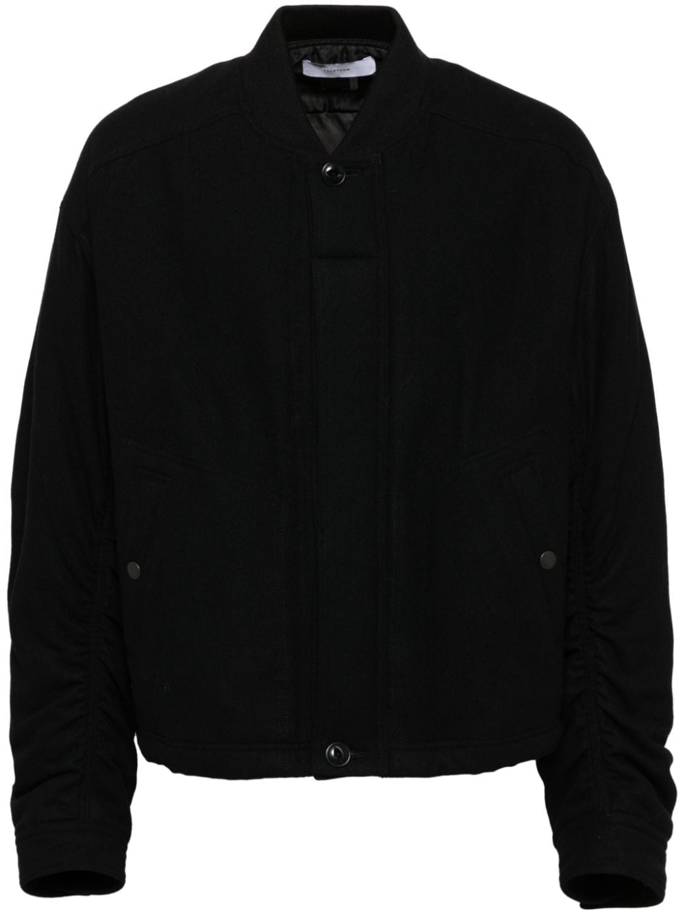 Cropped jacket - Black