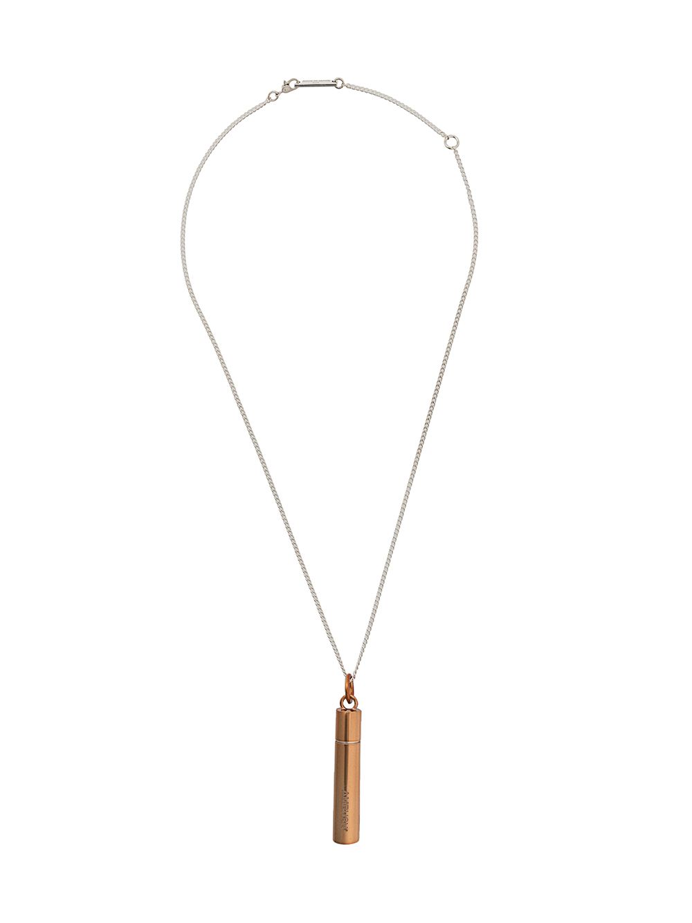 Bar case necklace - Silver
