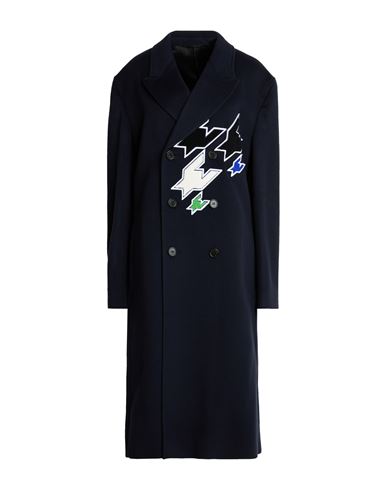 Man Coat Midnight blue Size 36 Wool