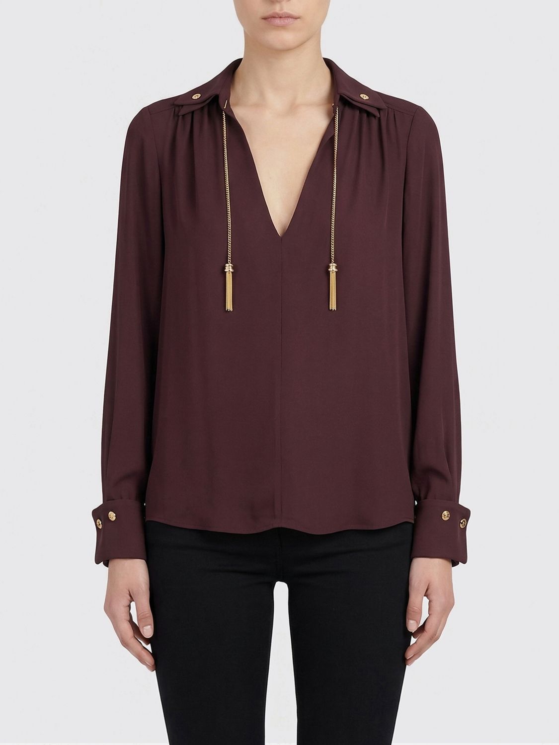 Shirt Woman color Brown