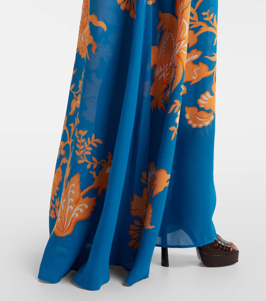Printed maxi dress