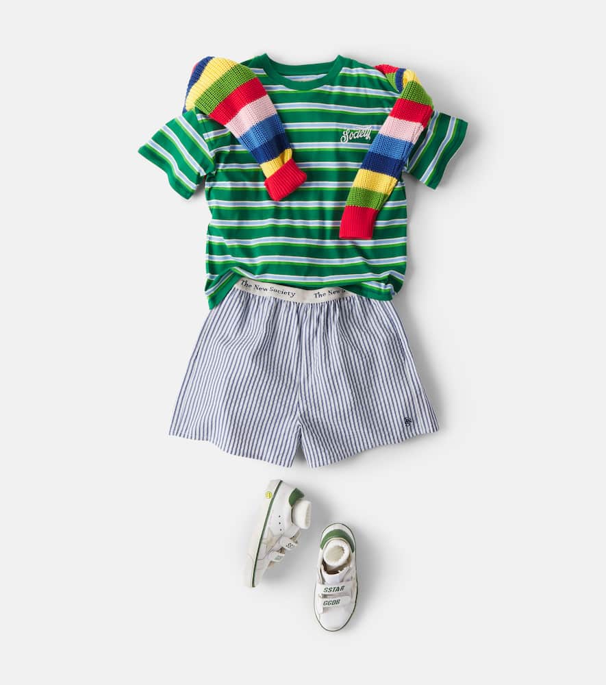 Alheli striped shorts