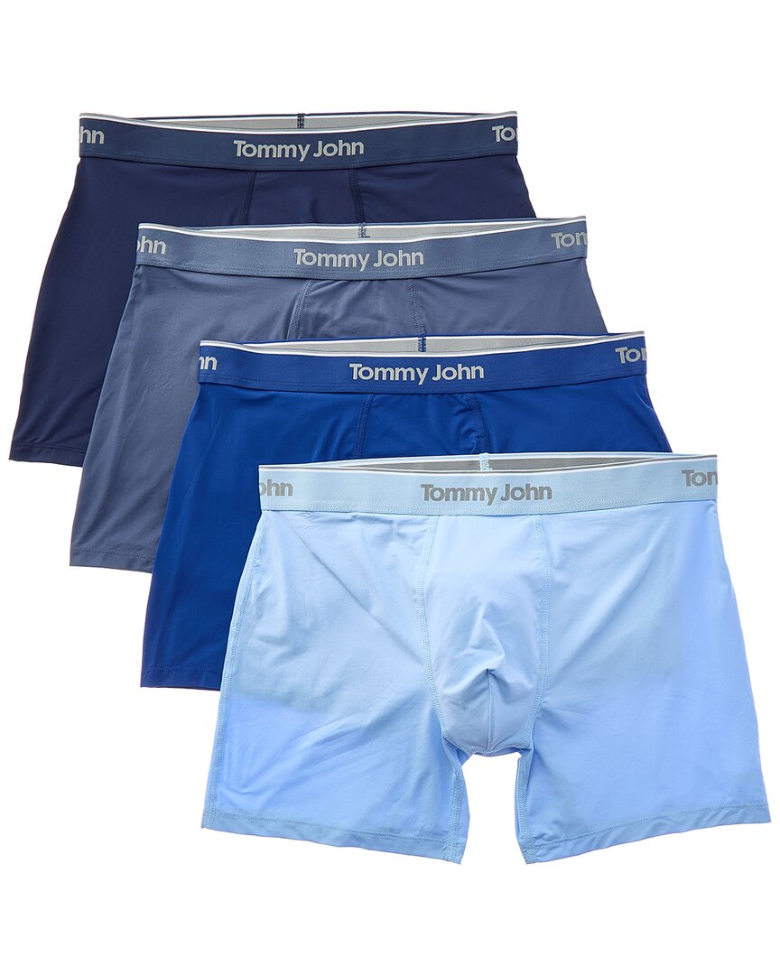 Set Of 4 Micro Stretch 4In Boxer Brief