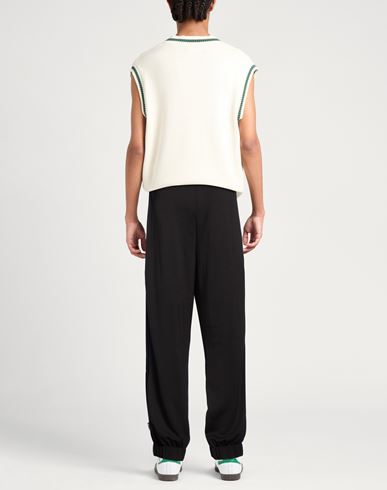 Man Pants Black Size 3XL Polyester, Modal, Elastane