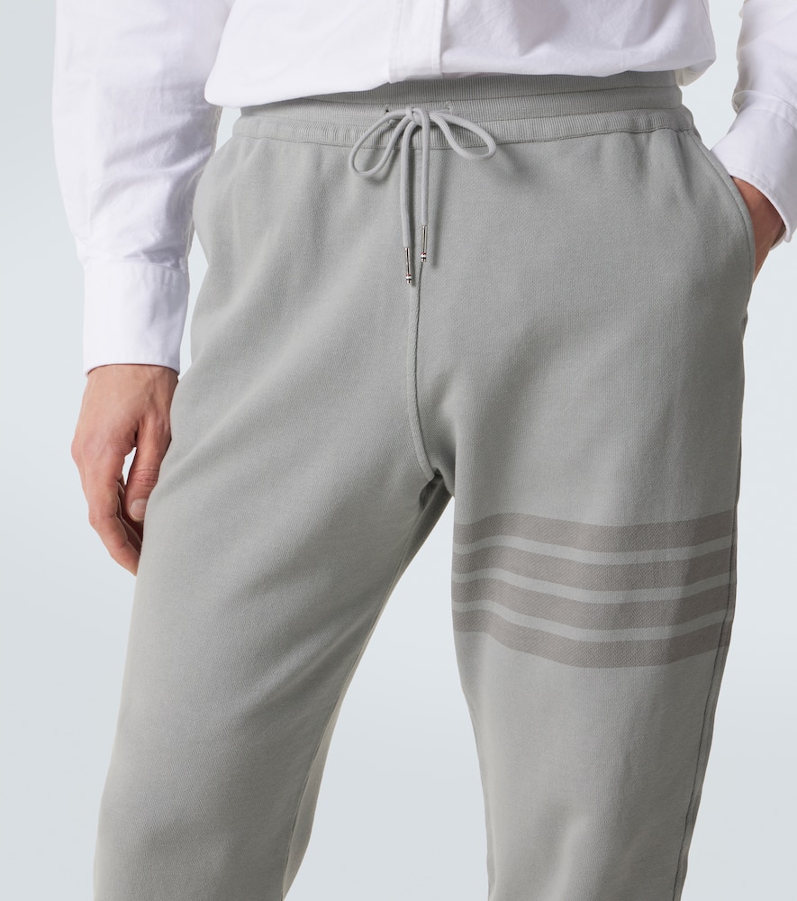4-Bar cotton sweatpants