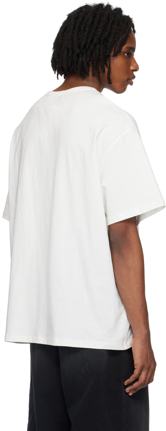 RTA White Photo Pocket T-Shirt