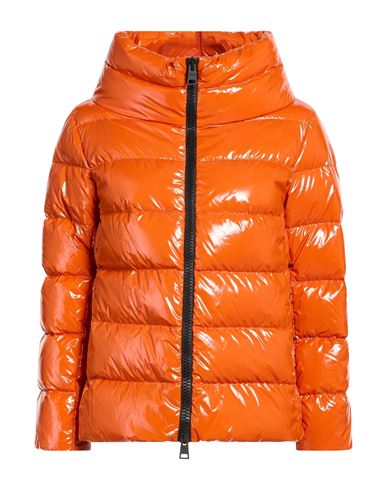 Woman Puffer Orange Size 10 Polyamide