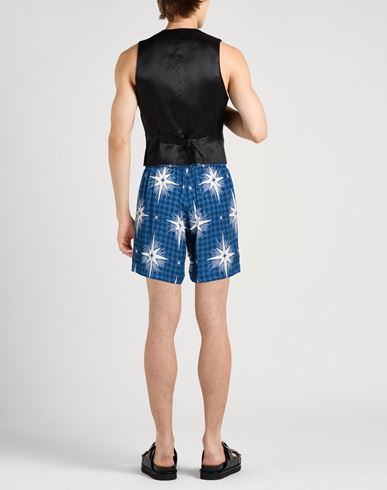 Man Shorts & Bermuda Shorts Blue Size L Viscose