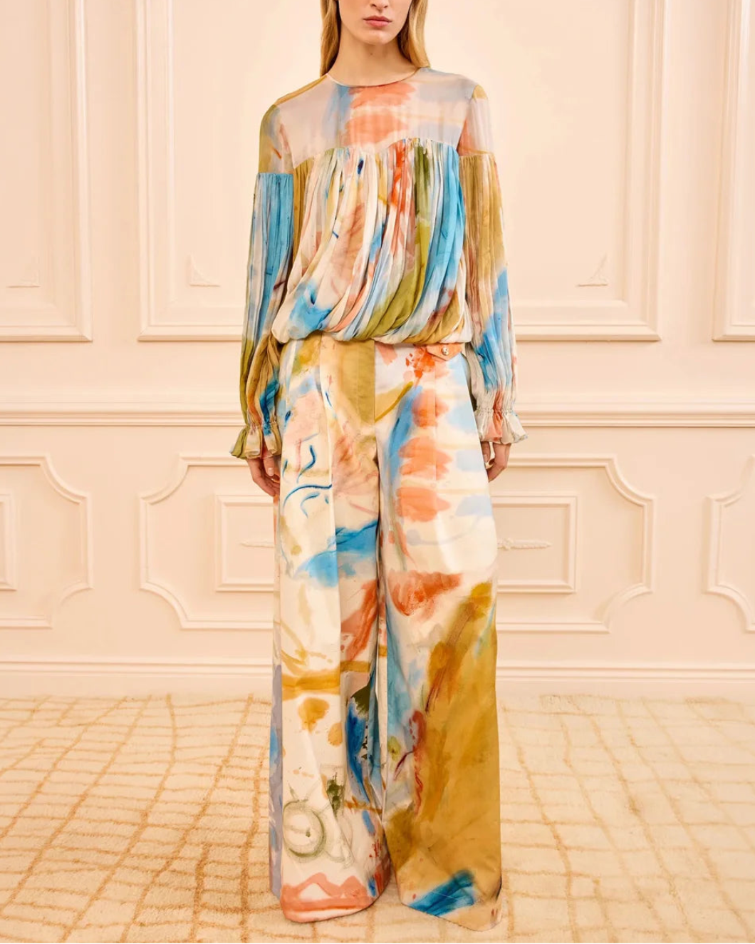 Pearl Silk Blouse
