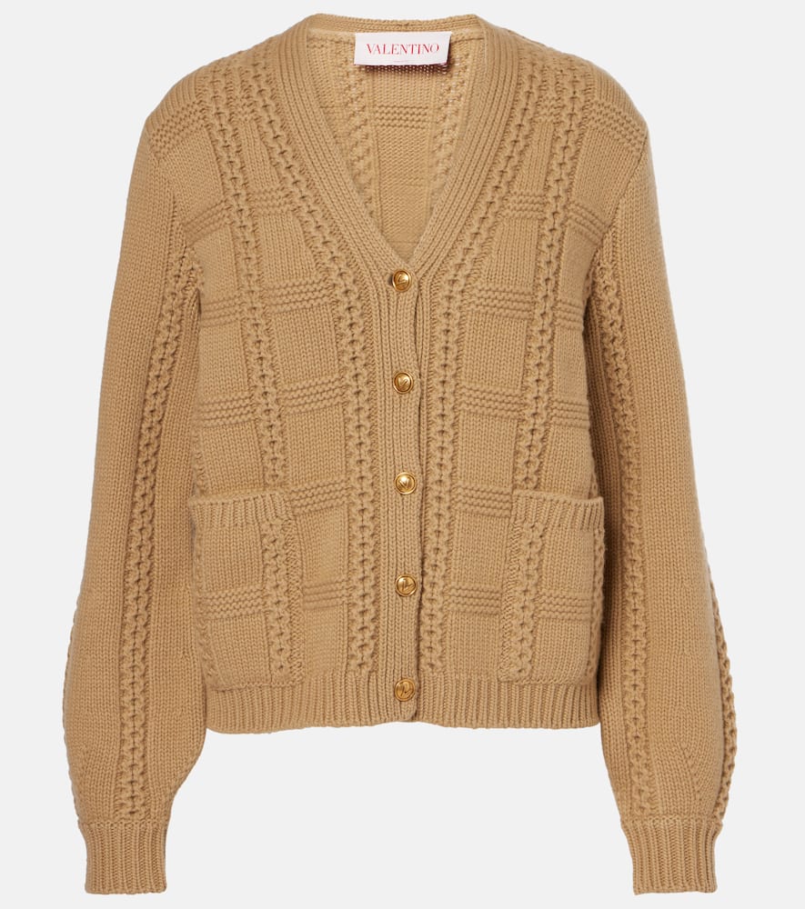 Virgin wool cardigan