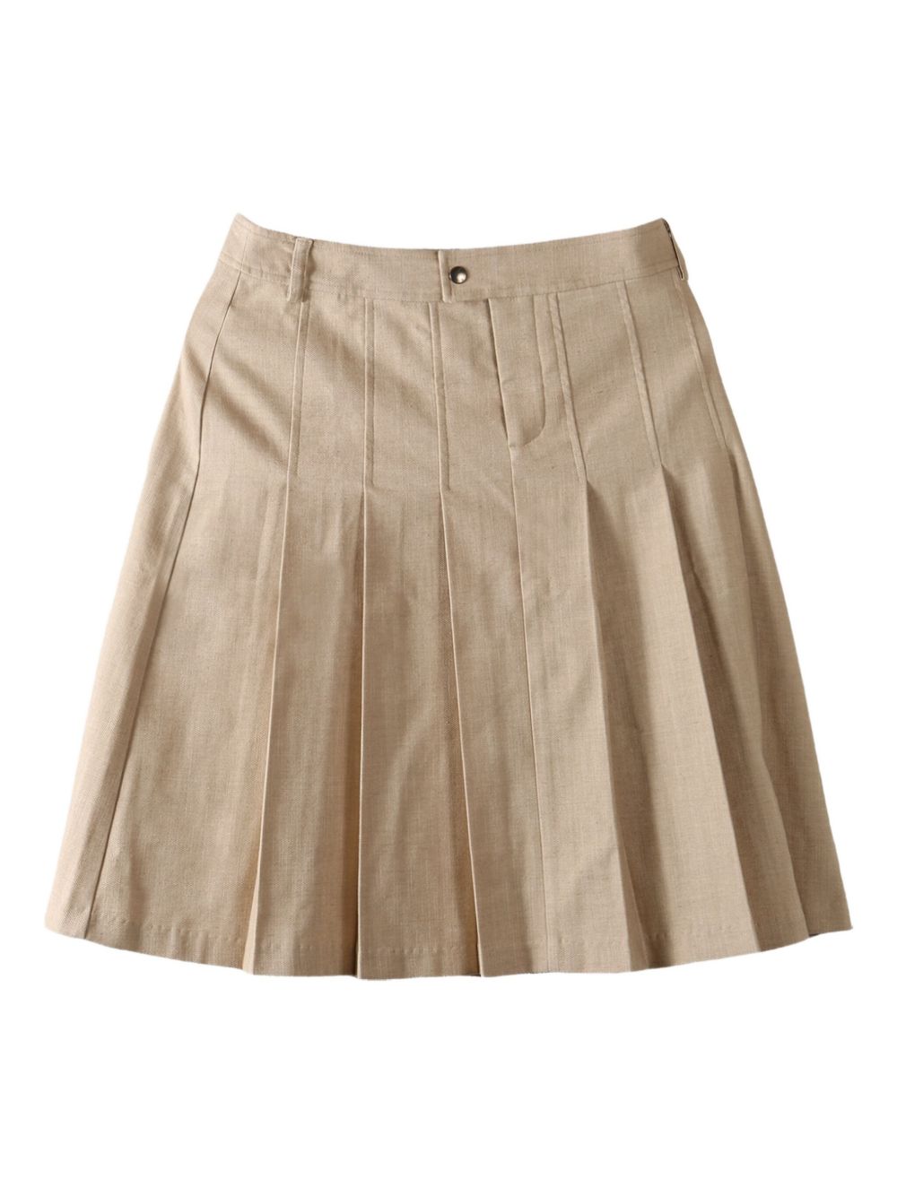 Pleated panel skirt - Neutrals
