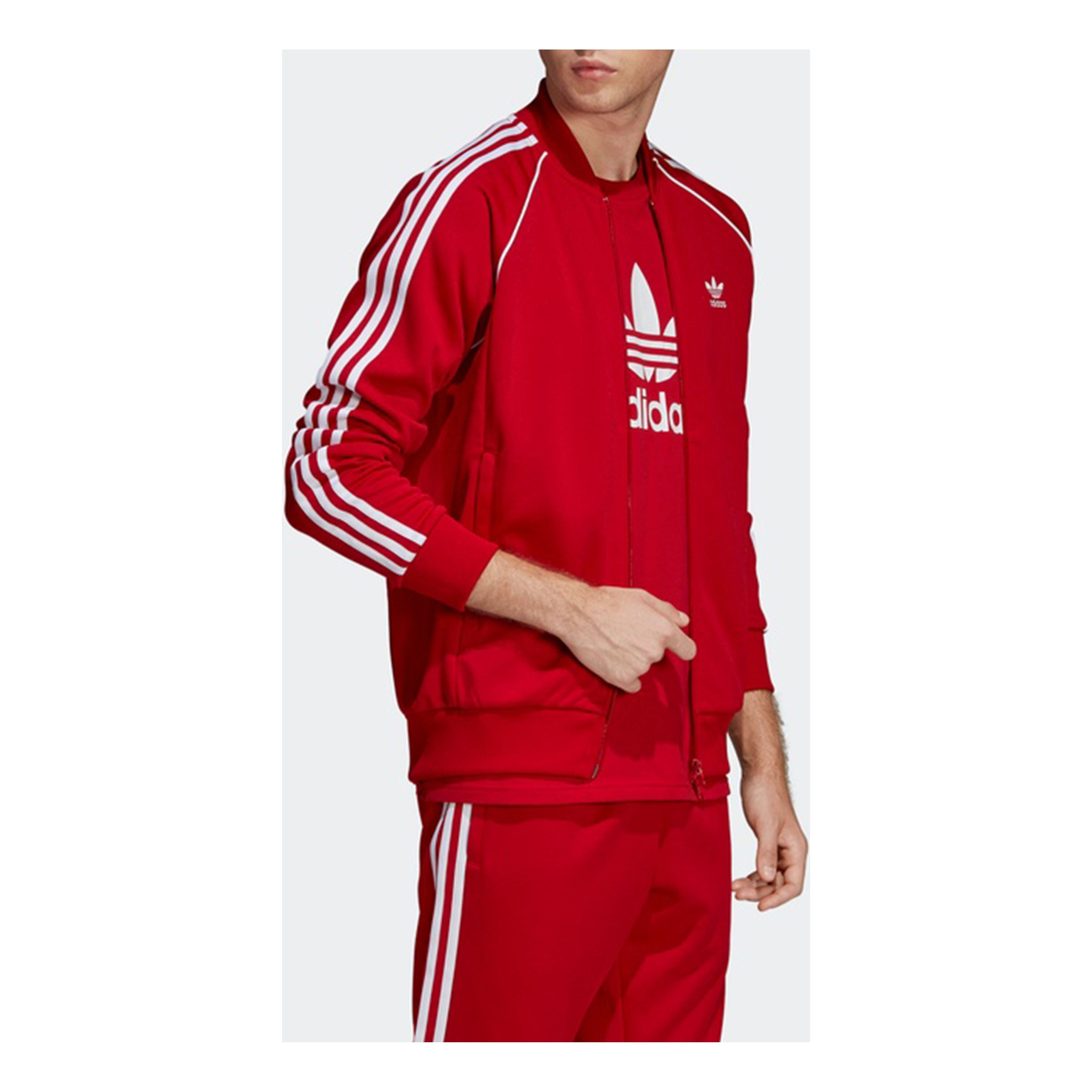 Men's originals Zipper Sports Red Jacket