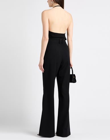 Woman Top Black Size 4 Viscose, Virgin Wool