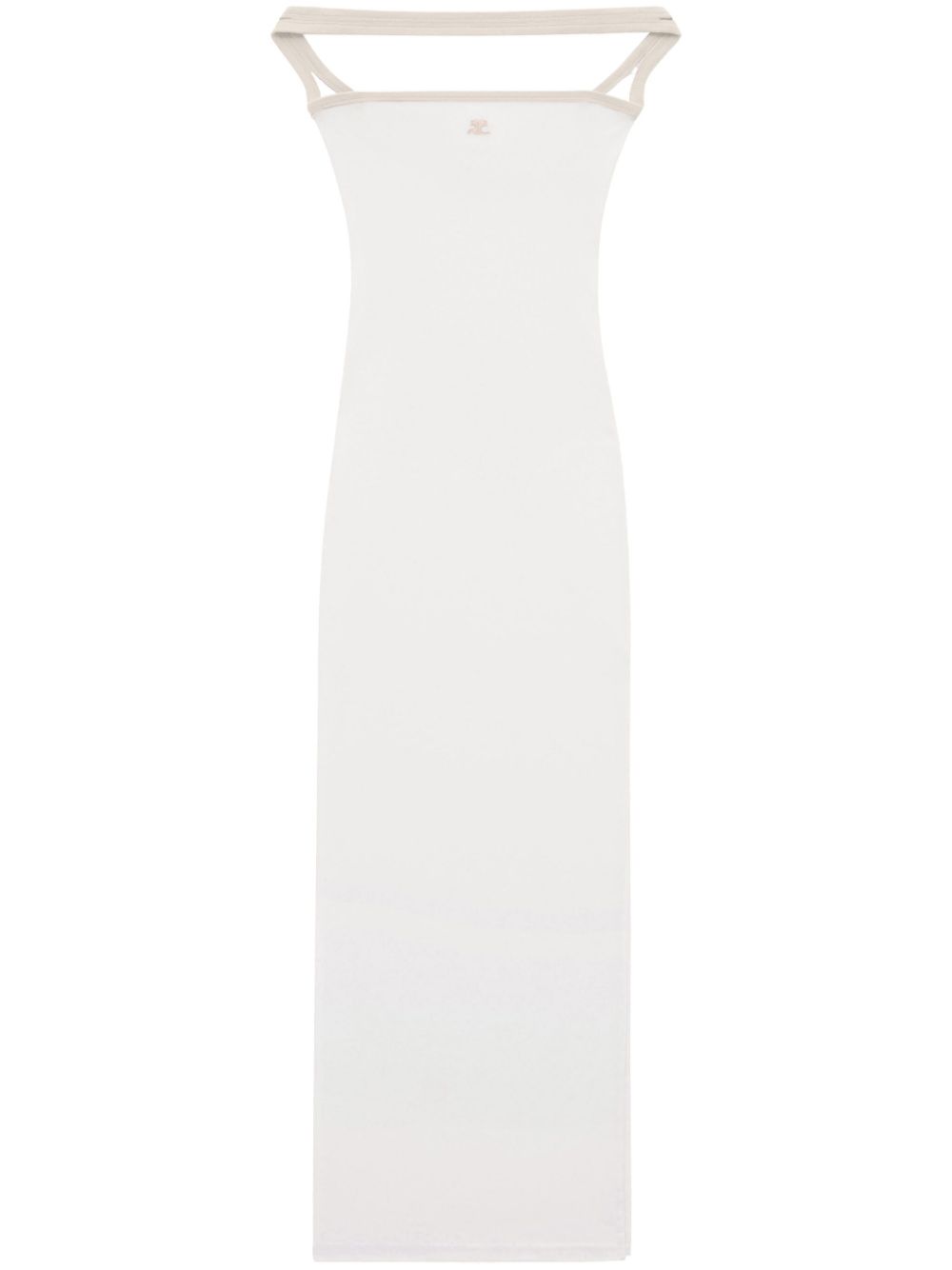 Hyperbole Cotton Maxi Dress - White
