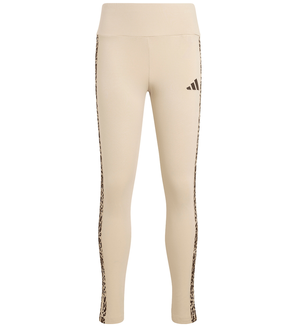 Adidas Performance Leggings - Crystal Linen/Multicolour/Dark Bri - adidas Performance - 15 Y 170 - Legging