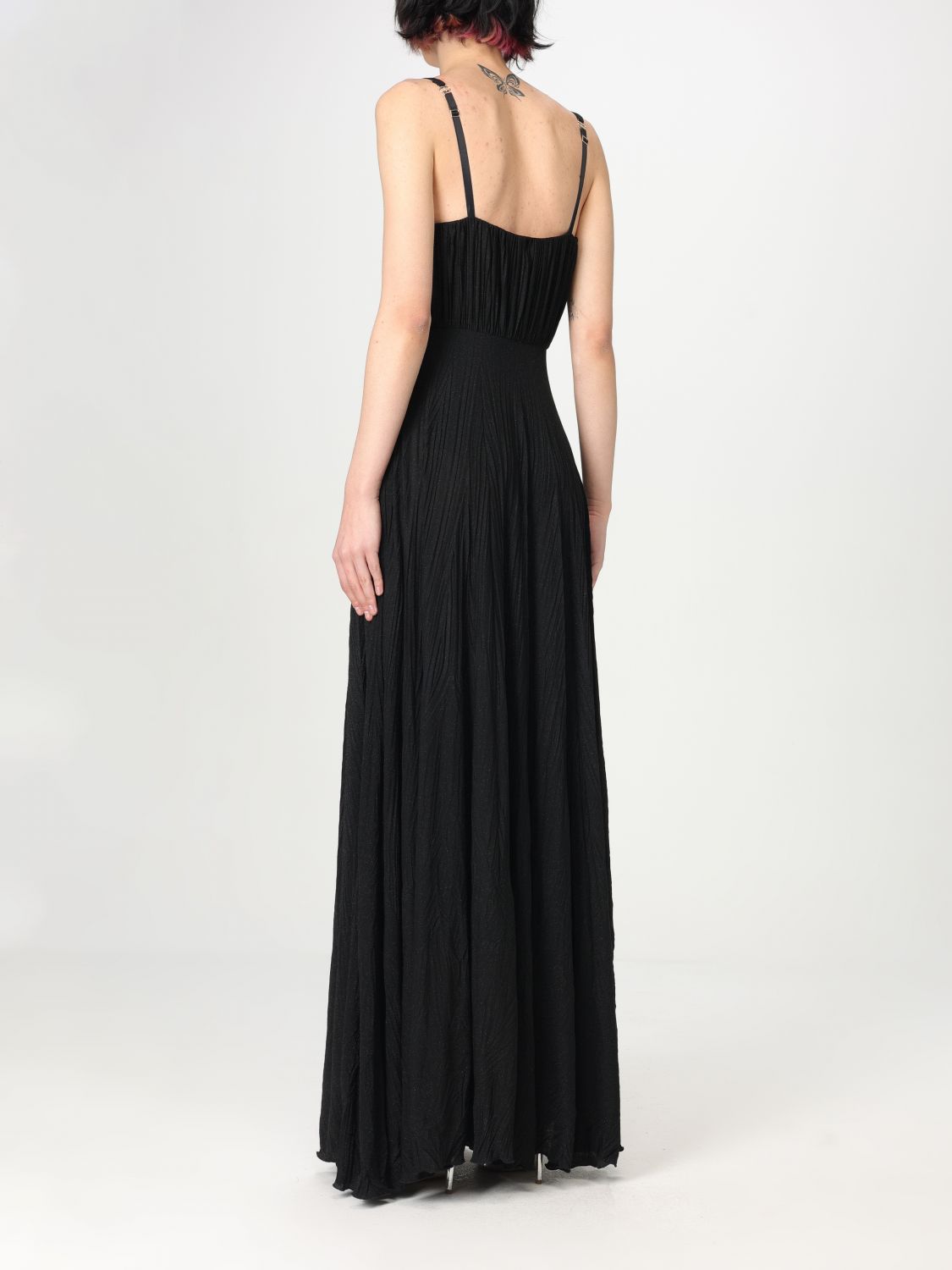 Dress ELISABETTA FRANCHI Woman color Black