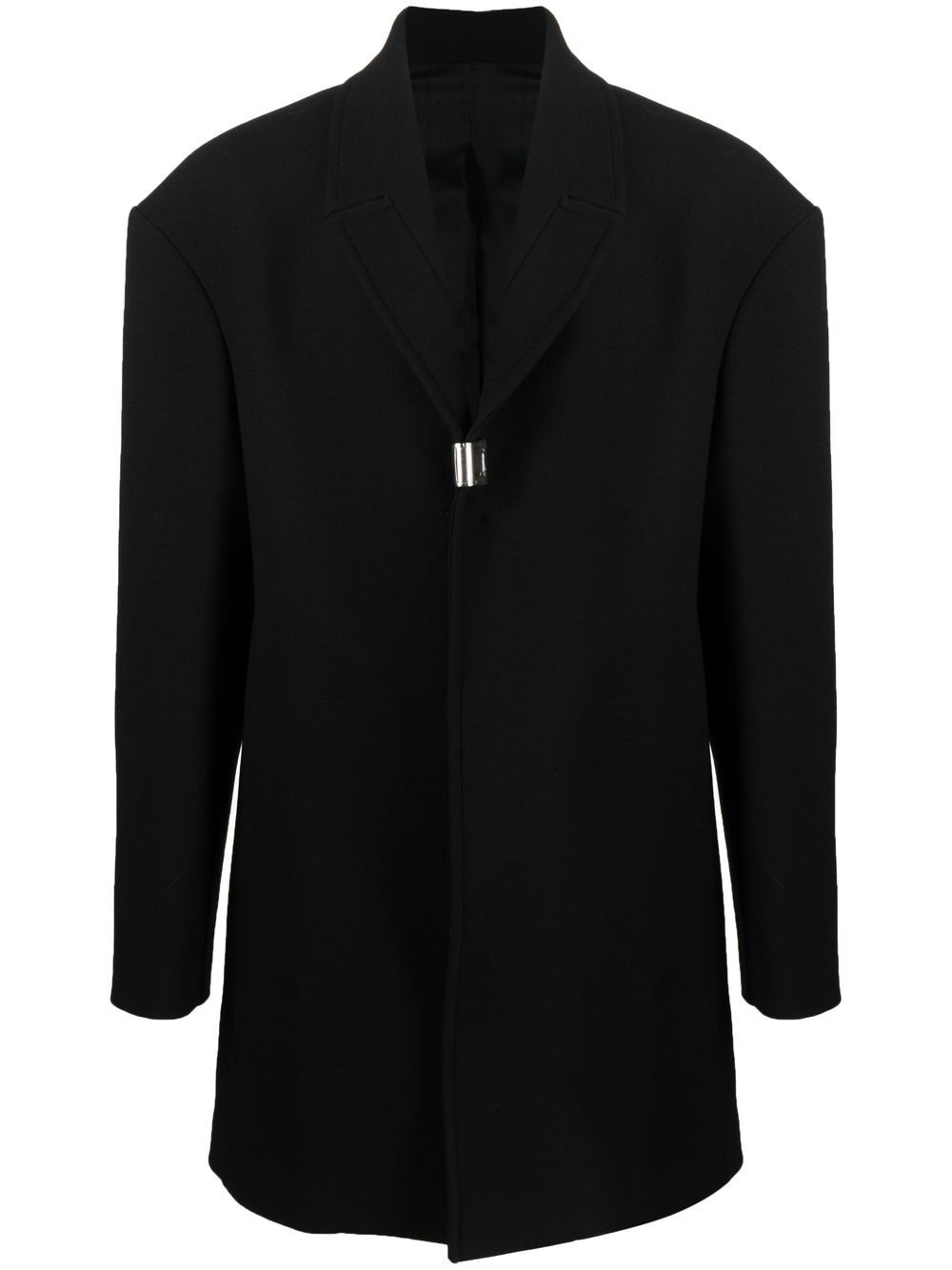 Single-breasted coat - Black