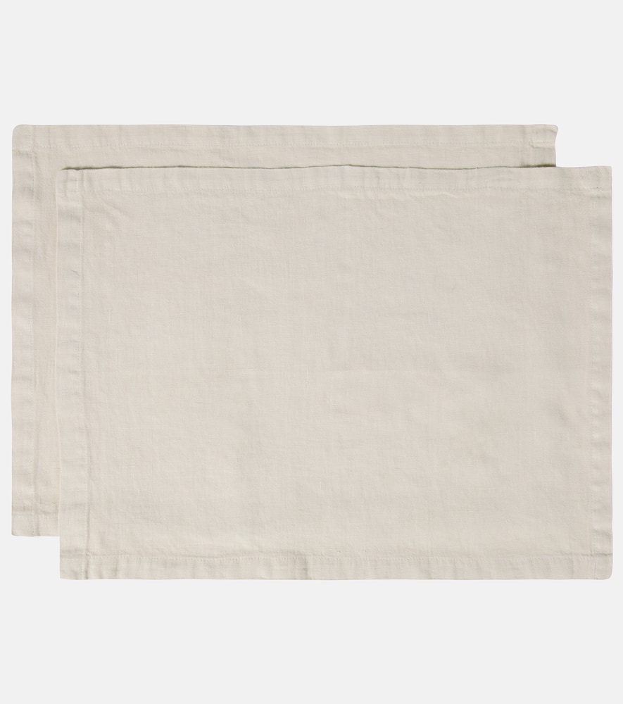 Set of 2 linen placemats