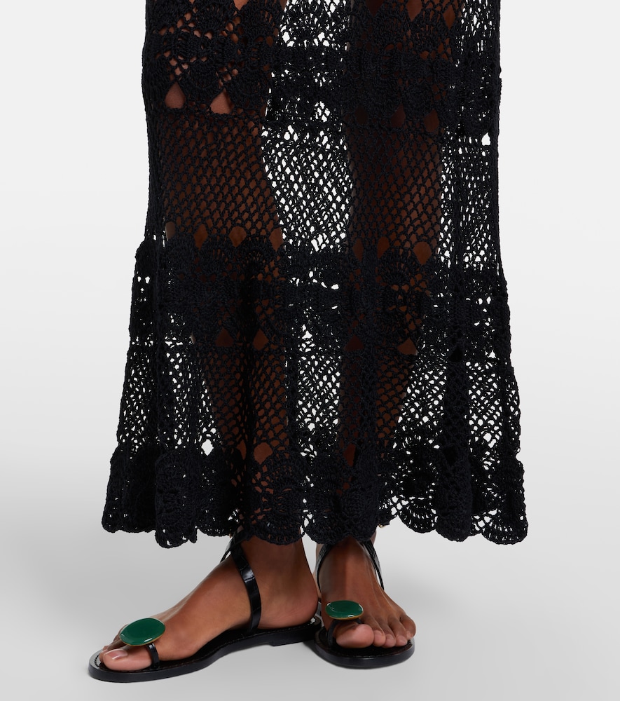 Marianne crochet cotton maxi dress