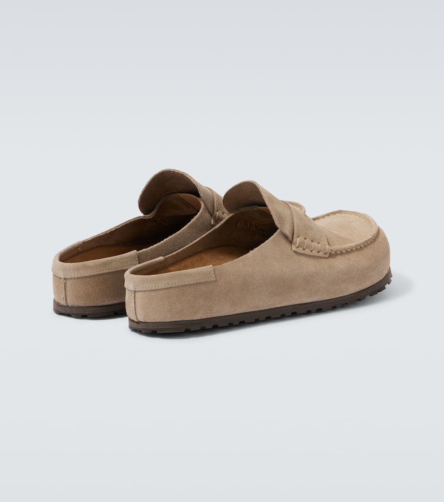 Naples Wrapped suede mules