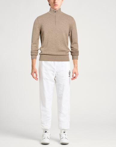 Man Sweater Sand Size 40 Cashmere