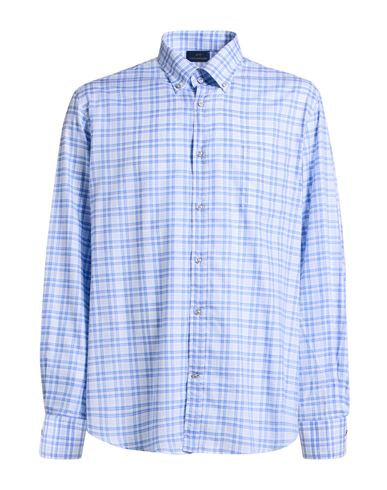 Man Shirt Azure Size 15 ¾ Cotton