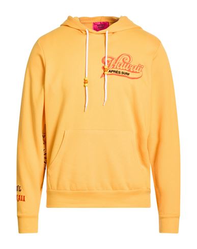 Après Surf Man Sweatshirt Marigold Size S Cotton, Polyester