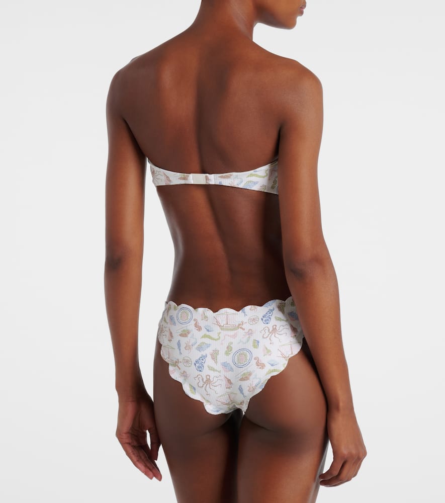 Antibes scalloped bikini bottoms